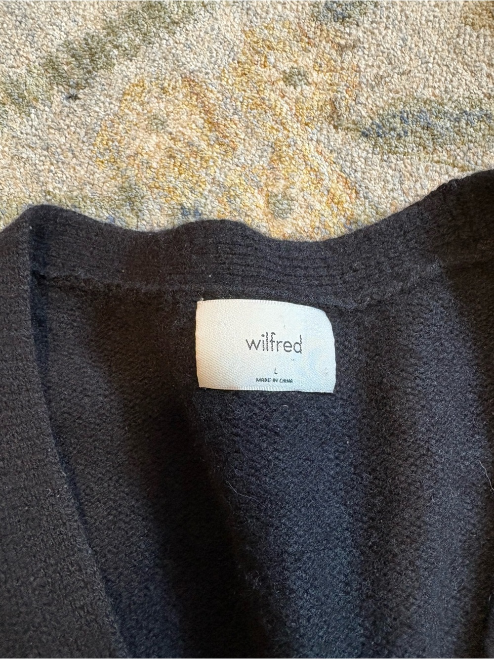 Aritzia Wilfred Luxe Cashmere Parco Sweater Large - Picture 4 of 7